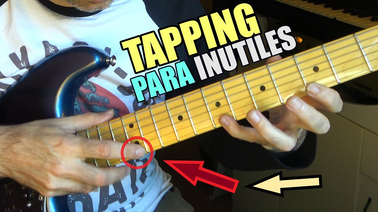 Como tocar TAPPING de forma FÁCIL | Tutorial GUITARRA (Mi Vida)