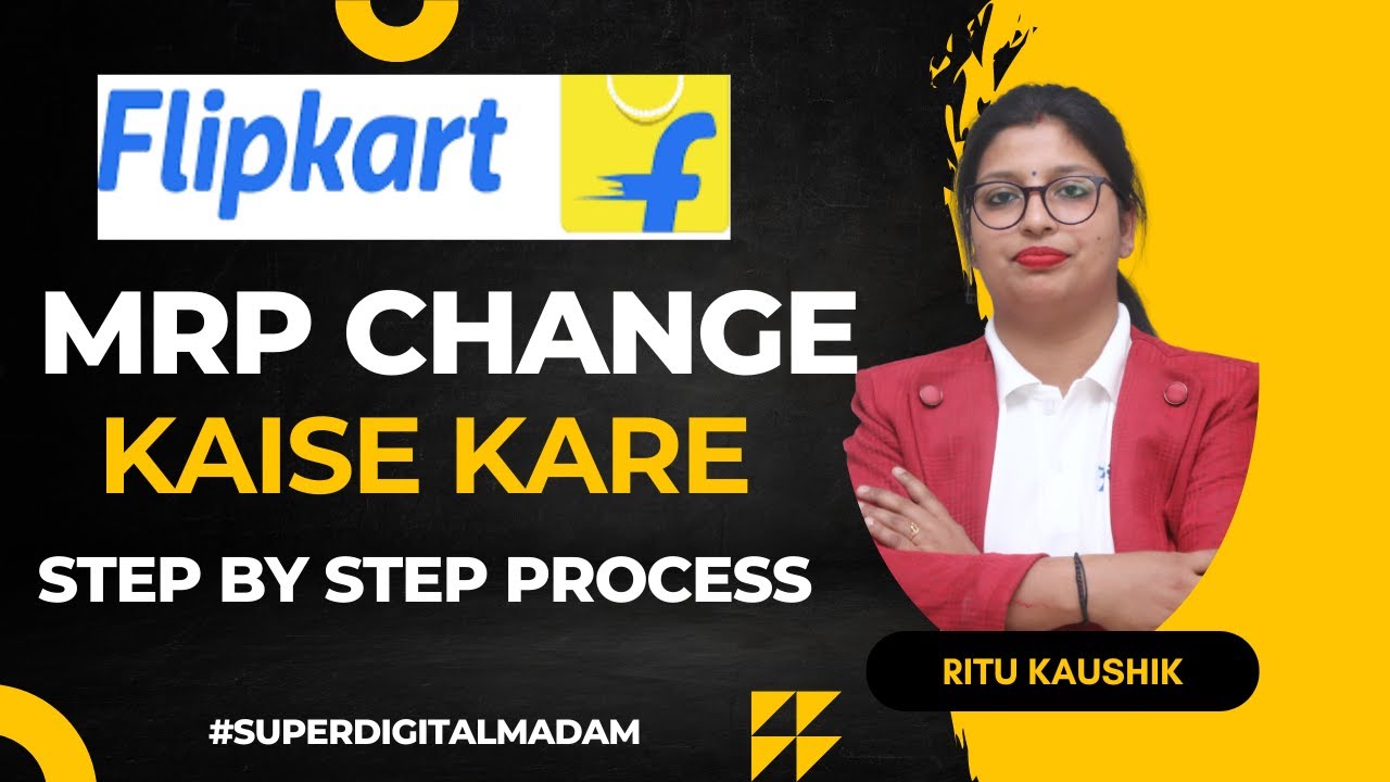 How to Change & Update Product MRP in Flipkart seller listing | MRP kaise change kare