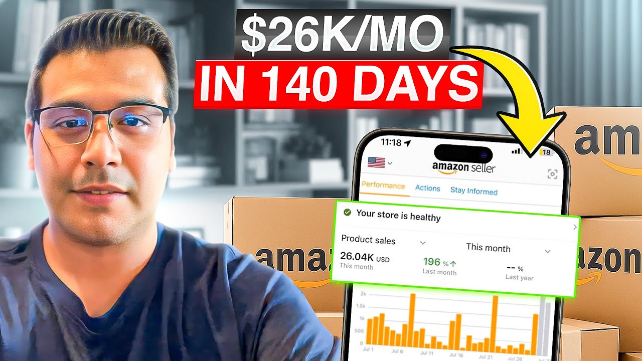 I Tried Amazon Wholesale For 140 Days And Made $26k/mo... Here's How