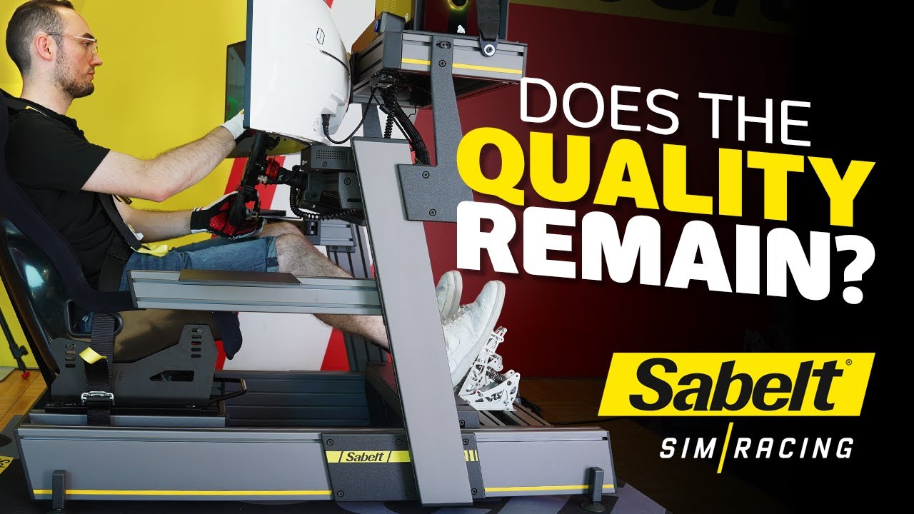 We tried out Sabelt Sim Racing's NEW Premium Products!