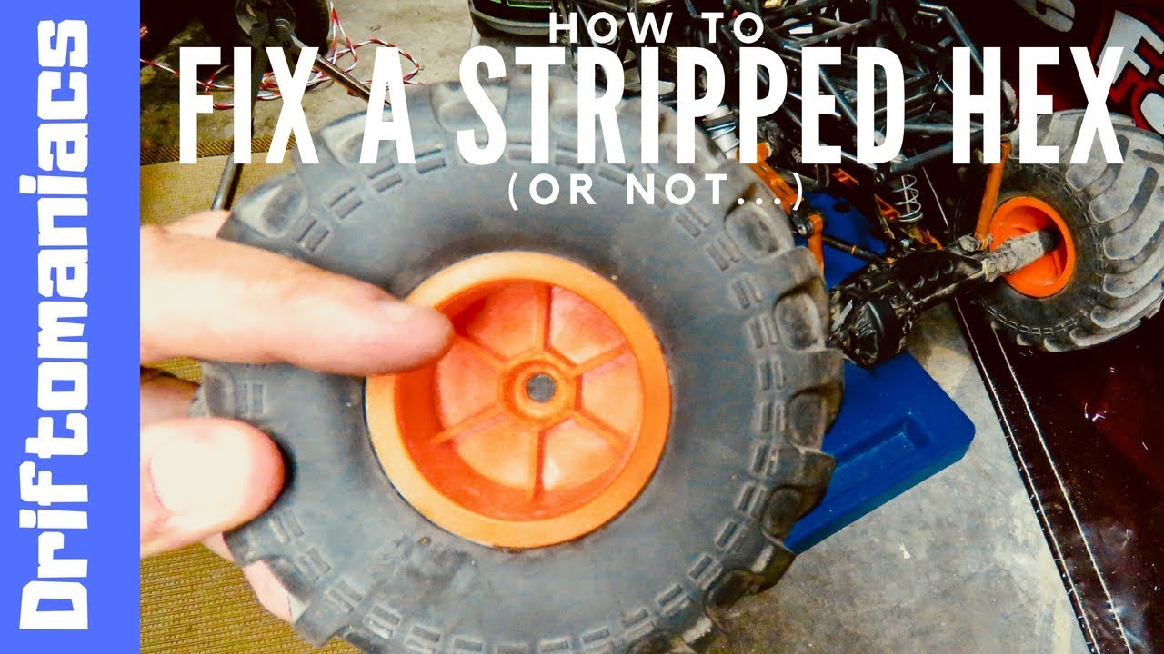 How To Fix A Stripped Wheel Hex Or Not?