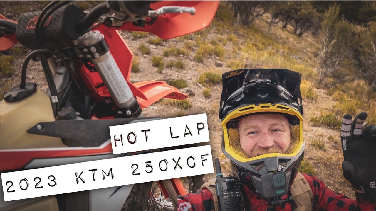 2023 KTM 250XCF Ridge Trail Hot Lap