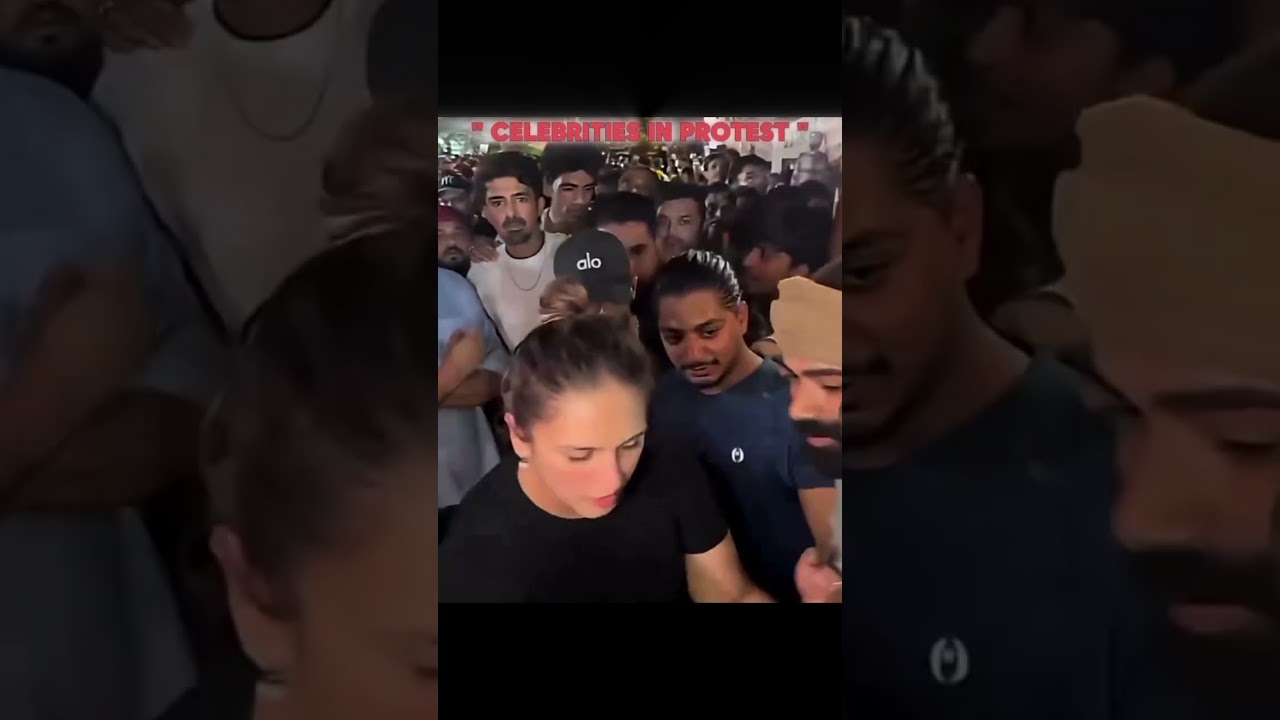 Celebrities in Protest 💀
