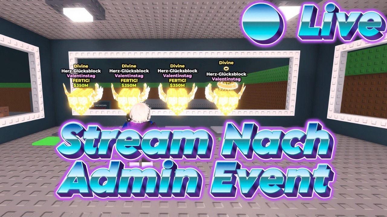 Stream NACH dem ADMIN EVENT in Steal a Brainrot + PvP DUELLE 🔴 LIVE
