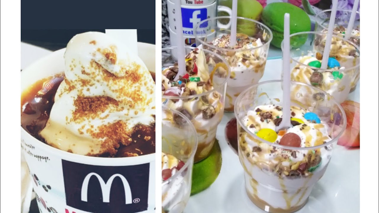 وصفة  كلاص Mcflurry  السهلة والسريعة التحضير بمكونات بسيطة جدا في متناول الجميع