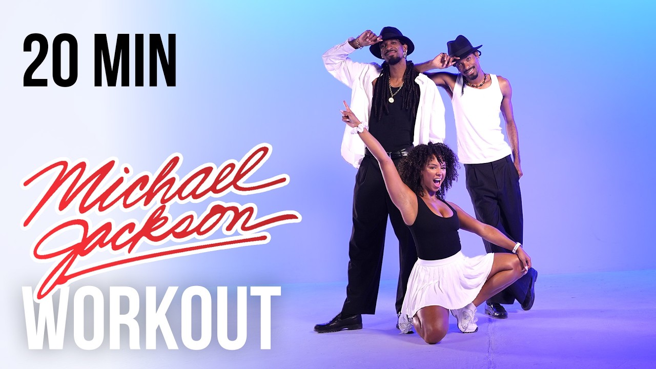 MICHAEL JACKSON DANCE WORKOUT | 20 MINUTES | FUN CARDIO | Burn Calories & Have Fun! ⭐