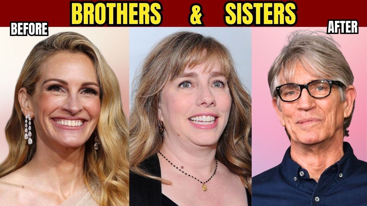 FAMOUS BROTHERS & SISTERS OF HOLLYWOOD – THEN & NOW