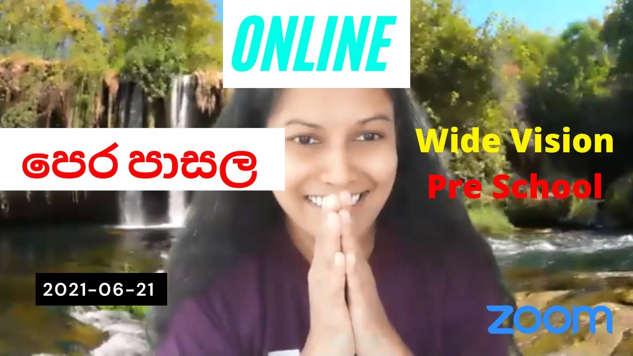 Online pera pasala sinhala || sinhala pera paasala || wide vision || 2021-06-21 #new #sinhala