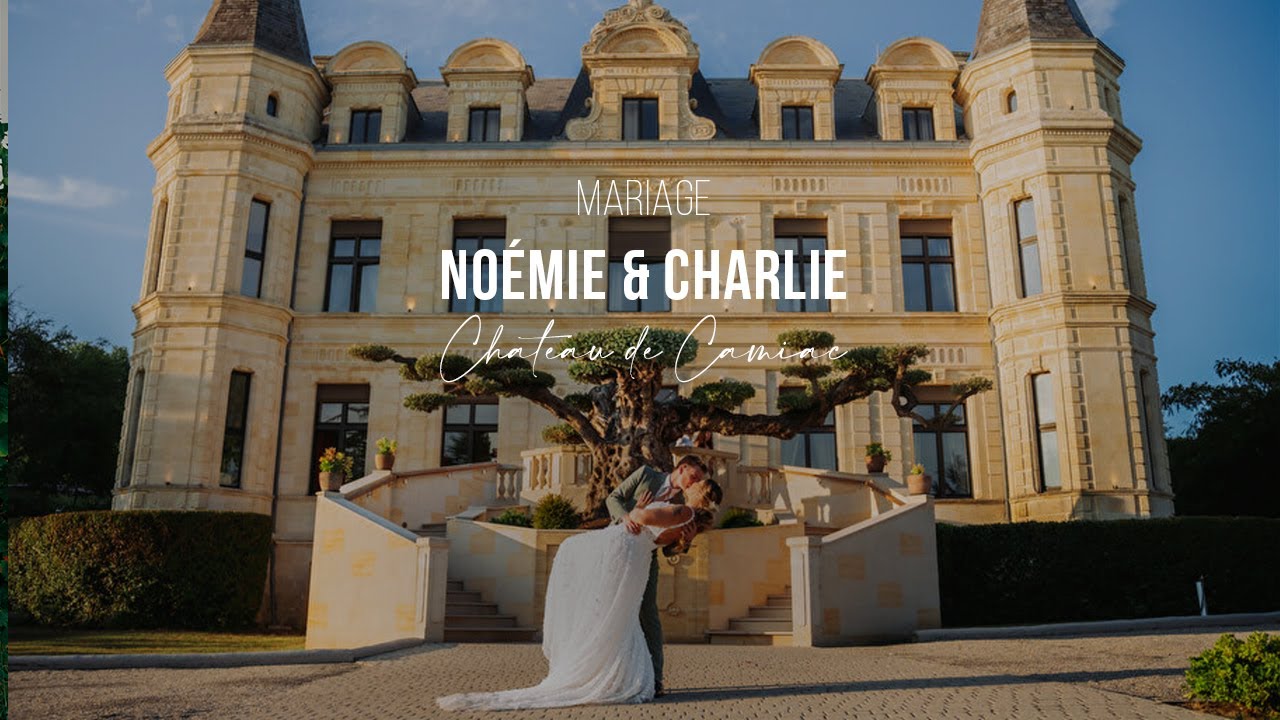Noémie & Charlie I Château de Camiac , La Réole | Luxury Destination Wedding in France