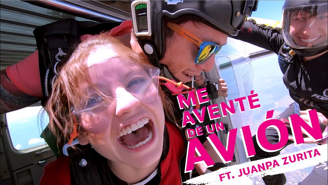 Me aventé de un avión con Juanpa Zurita