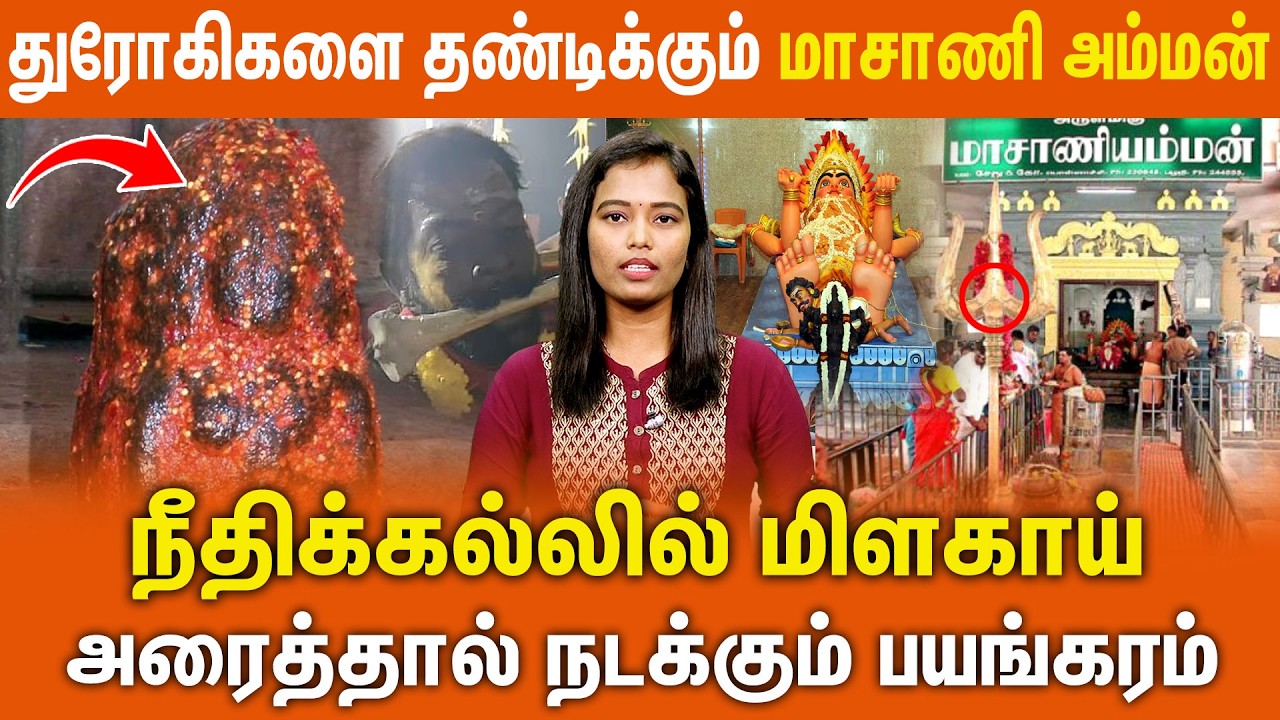 துரோகிகளை தண்டிக்கும் மாசாணி அம்மன் | நீதிக்கல்லில் மிளகாய் அரைத்தால் நடக்கும் | Maasaani Amman