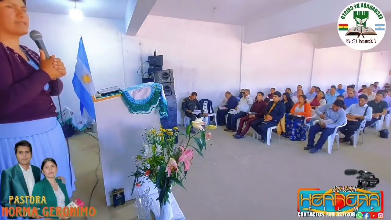 PASTORA NORMA GERONIMO PREDICA EN NEUQUÉN ARGENTINA