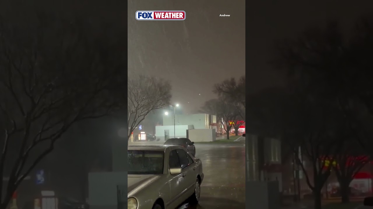 CHECK IT OUT ⚡️: Insane Video Footage Shows A Lightning Strike Causing A Power Outage In Texas