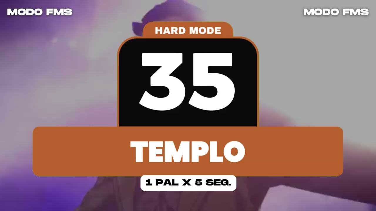 TREINO FMS BRASIL | MODO DIF&Iacute;CIL | 1 PALAVRA A CADA 5 SEGUNDOS | ANIMES