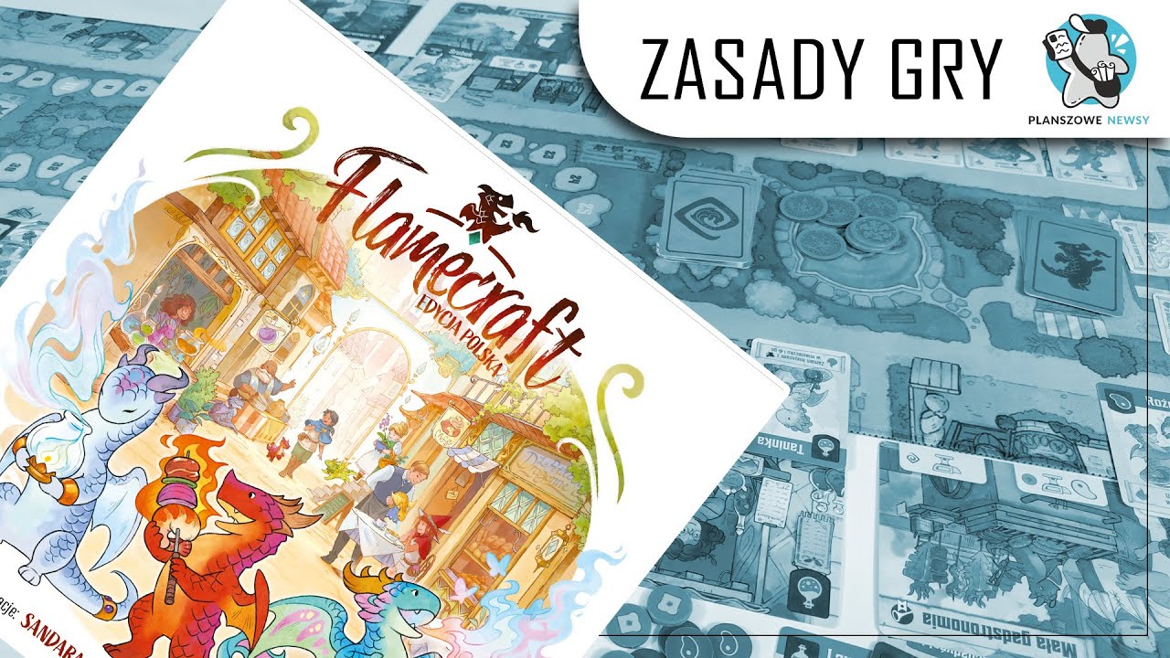FLAMECRAFT ||  Rodzinna gra ze smokami - zasady + minigameplay || Lucky Duck Games || jak grać?