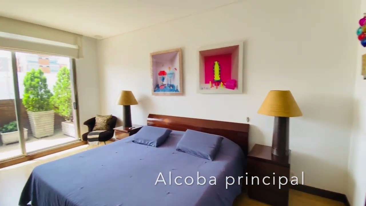 Venta Apartamento dos alcobas más terraza en la Calleja Alta. Bogotá.