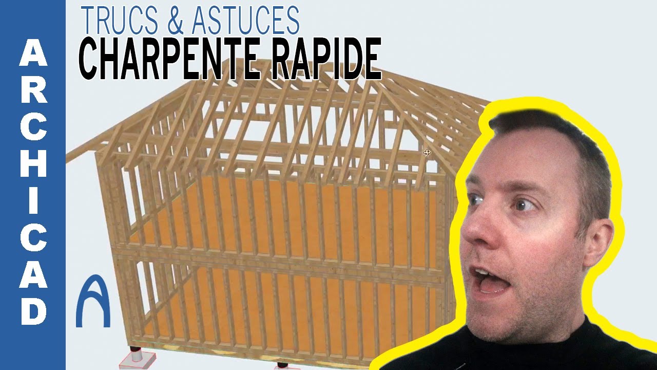 Archicad   Charpente Rapide   Apprendre Archicad Facilement Formation