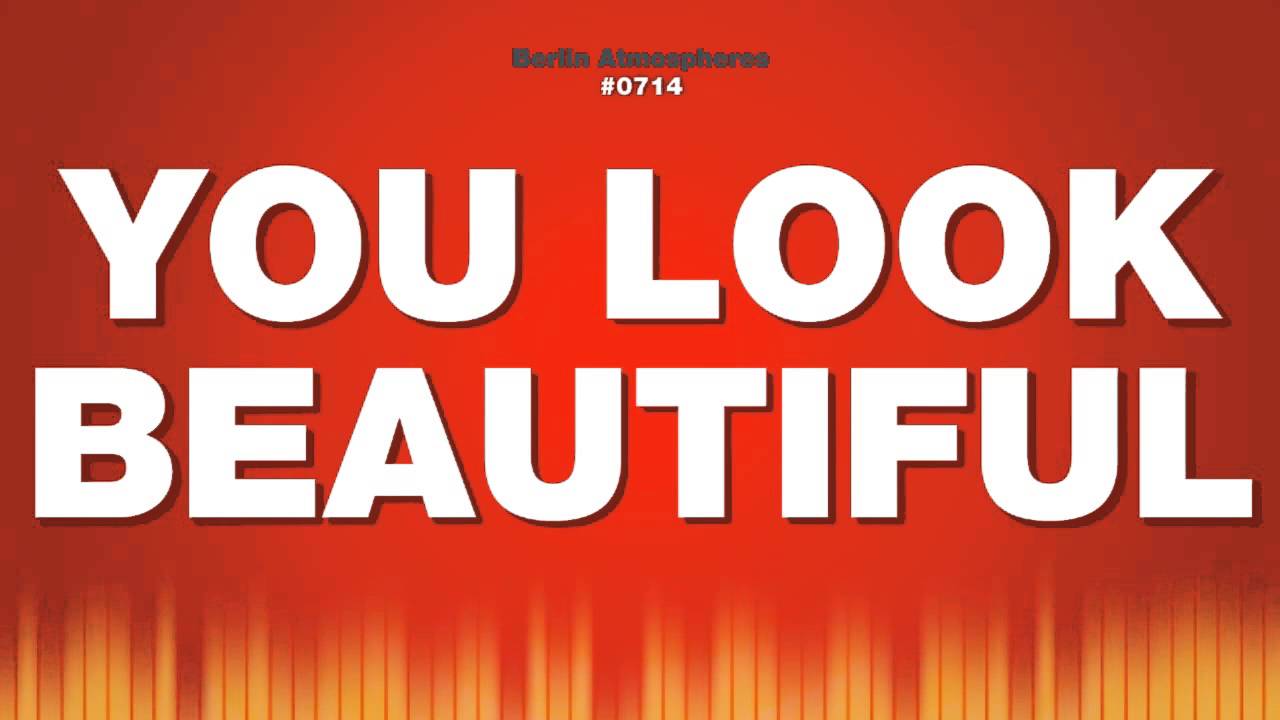You Look Beautiful - Male Voice Speaks Vocal SFX Voice SFX