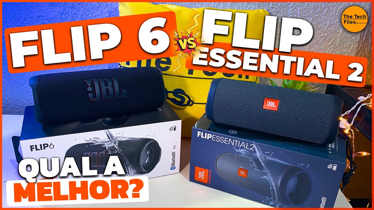 JBL FLIP 6 vs FLIP ESSENTIAL 2 | Comparativo | Qual a melhor caixa de som bluetooth?