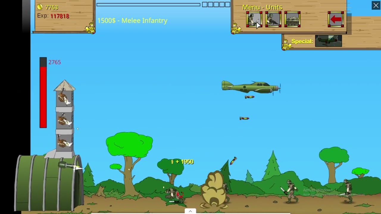 Age of War - Speed Run - Impossible Mode