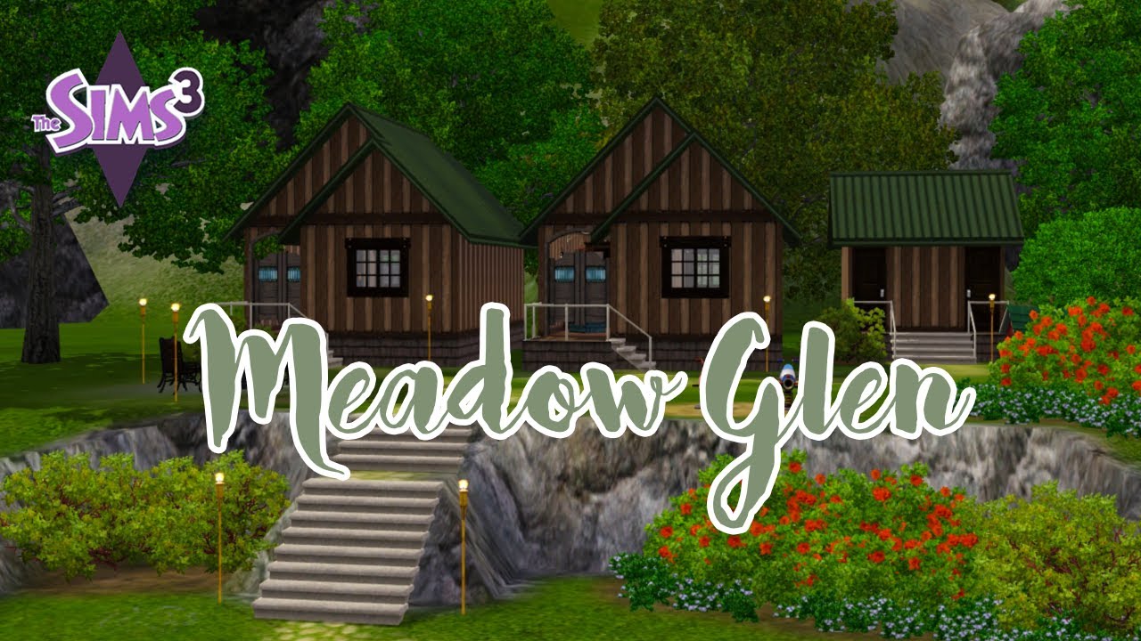 Sims 3 World Overview | Meadow Glen | First Impressions + Review