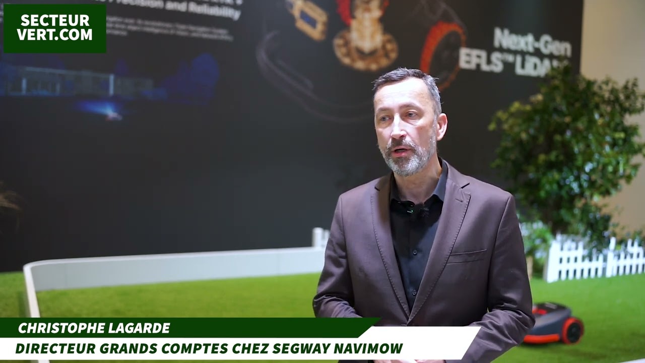 SEGWAY NAVIMOW-H2 SERIES, PRECISION NOUVELLE GENERATION POUR PELOUSES COMPLEXES - Christophe LAGARDE