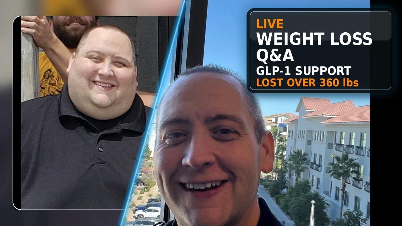 Weight Loss Live Q&A: GLP-1 Support, Mindset, Habits, and What Actually Works