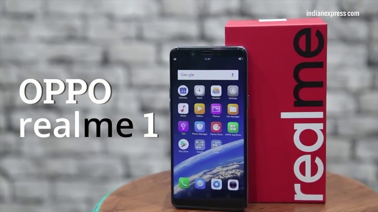 Oppo Realme 1 Moonlight Silver Edition First Look