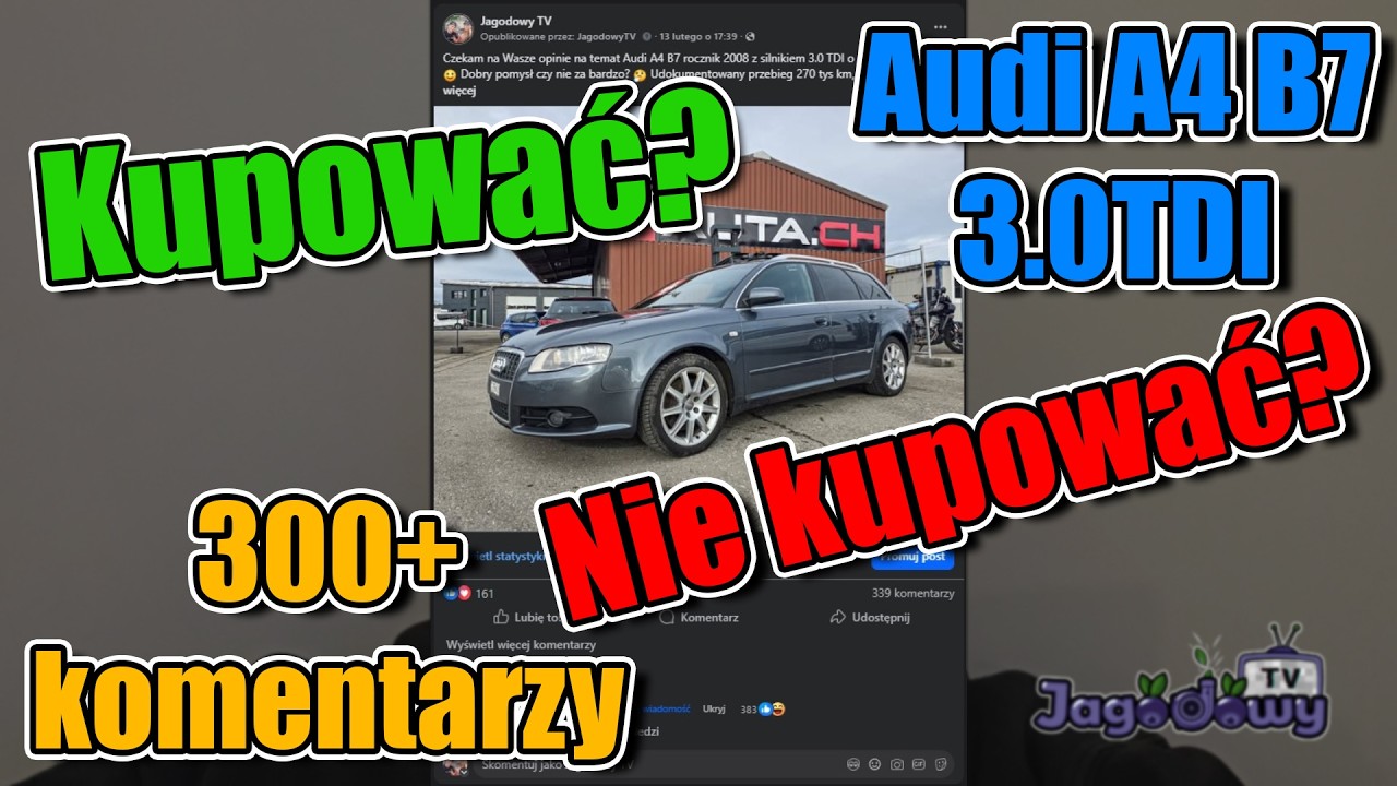 Auta.CH - Audi A4 B7 3.0TDI o kt&oacute;re Was pytałem (kod: Coobcio)