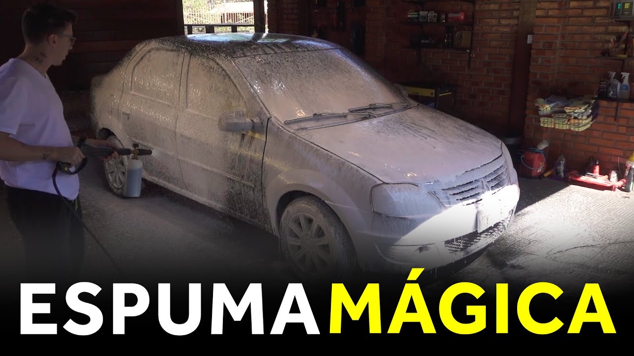 5 BENEFÍCIOS DA ESPUMA PARA LAVAR CARRO!!!