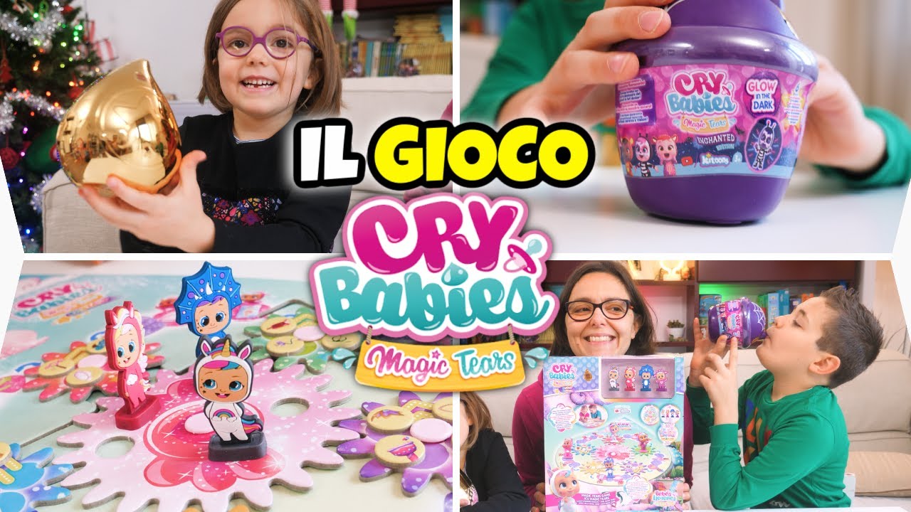 IL GIOCO DEI CRY BABIES Magic Tears, la serie ORO e quella GLOW in The Dark