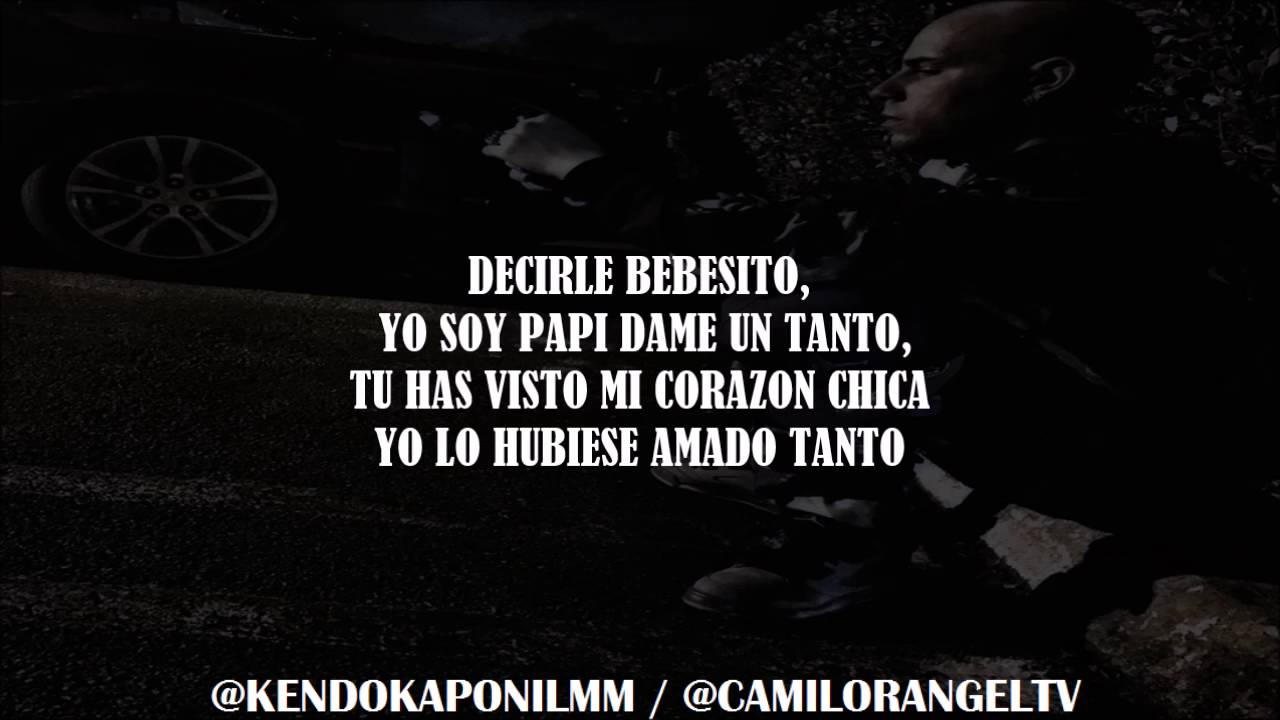 INTRO (LETRA) (CONCIERTO VACIO) - KENDO KAPONI