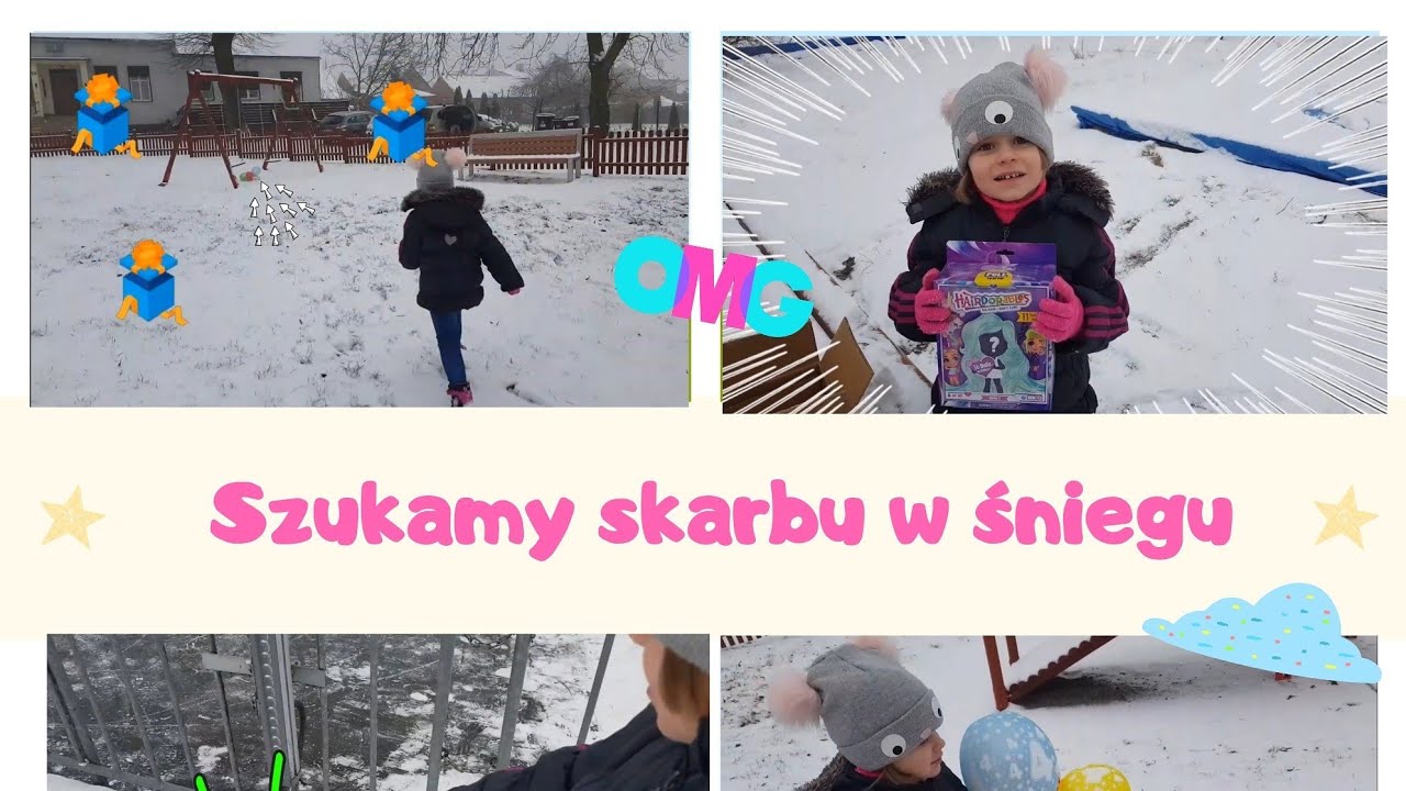 Zabawy na śniegu - Hairdorables ~ Szukamy skarbu #8