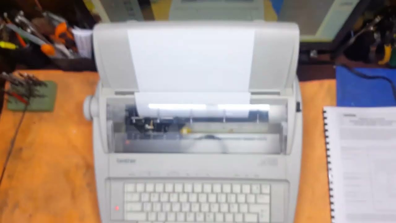 Máquina de escribir electrónica Brother gx 6750 sale