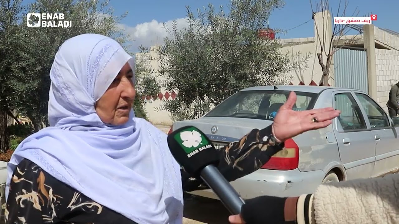 أهالي الشويحة في داريا يشتكون من مشكلات قناة 
