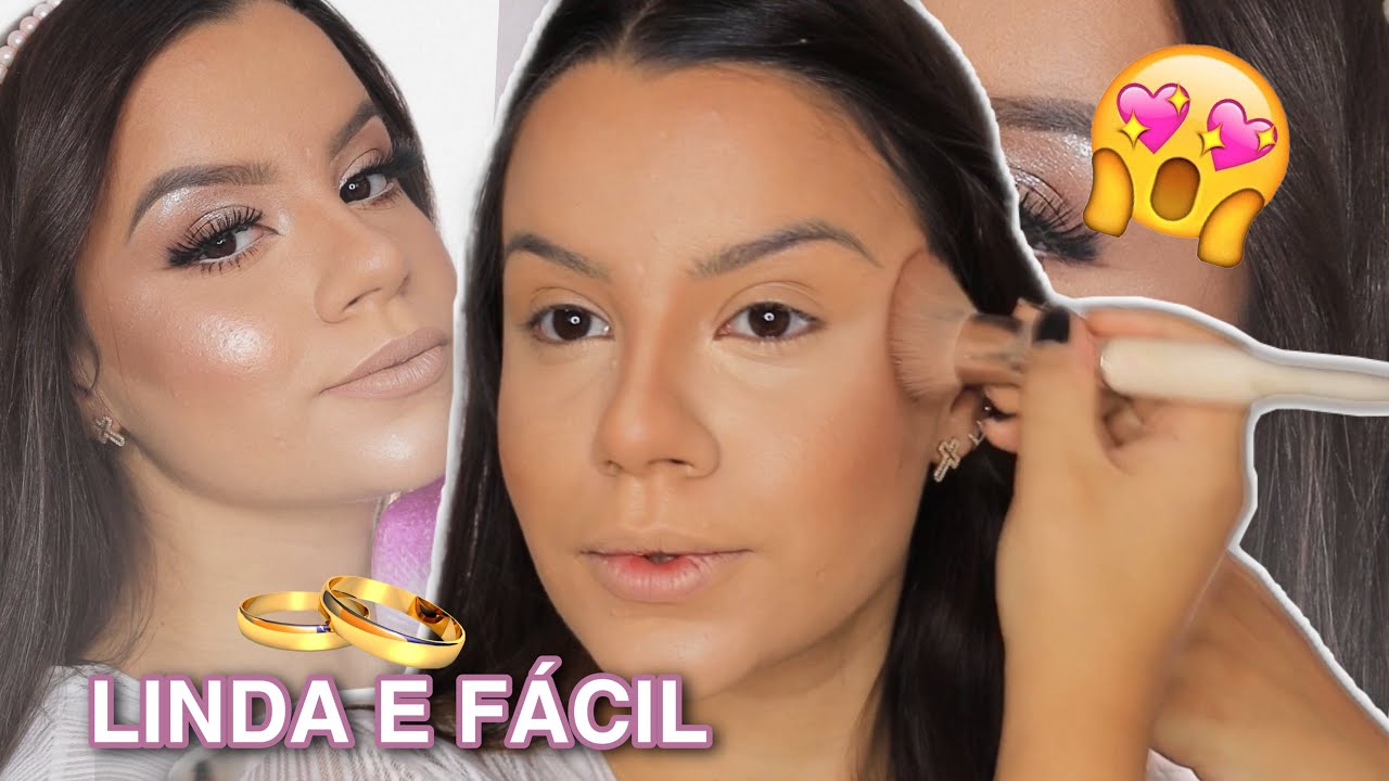FAÇA SUA MAKE CASAMENTO CIVIL (CARTÓRIO) noiva clean 👰🏻‍♀️