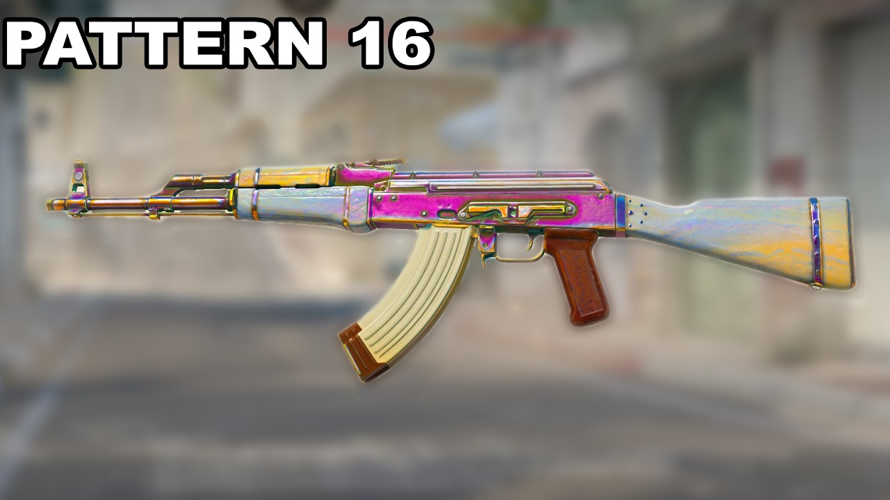 All 1000 patterns of the new AK-47 Aphrodite CS2