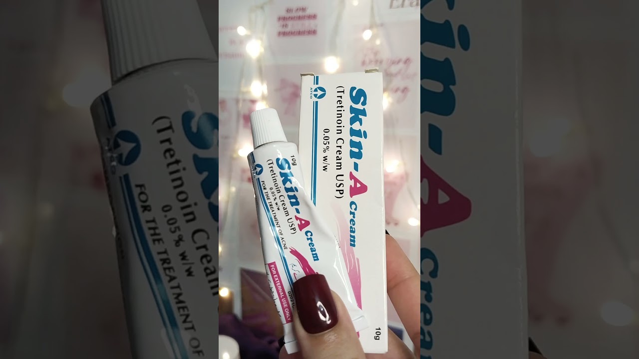 Skin A cream | How to use Skin-A cream #tretinoin #skina #shortsfeed