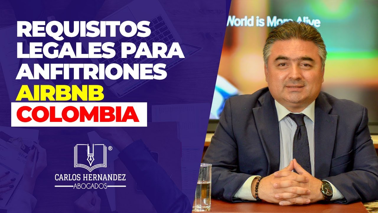 REQUISITOS LEGALES PARA ANFITRIONES AIRBNB COLOMBIA
