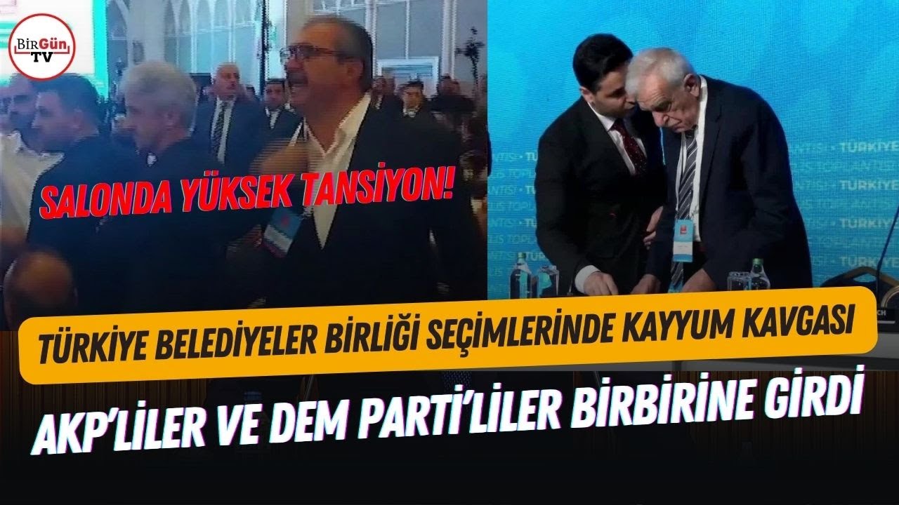 TBB seçimlerinde kayyum kavgası salonu karıştırdı! Ahmet Türk'ün sözleri AKP'lileri çileden çıkardı