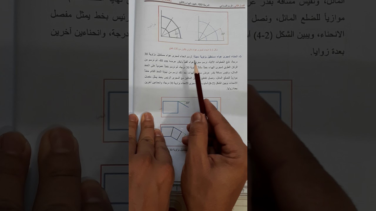 الجزء الاول / الفصل الثاني وصلات ربط مجاري الهواء / قسم تكييف الهواء والتثليج/المهندس حسين جودة
