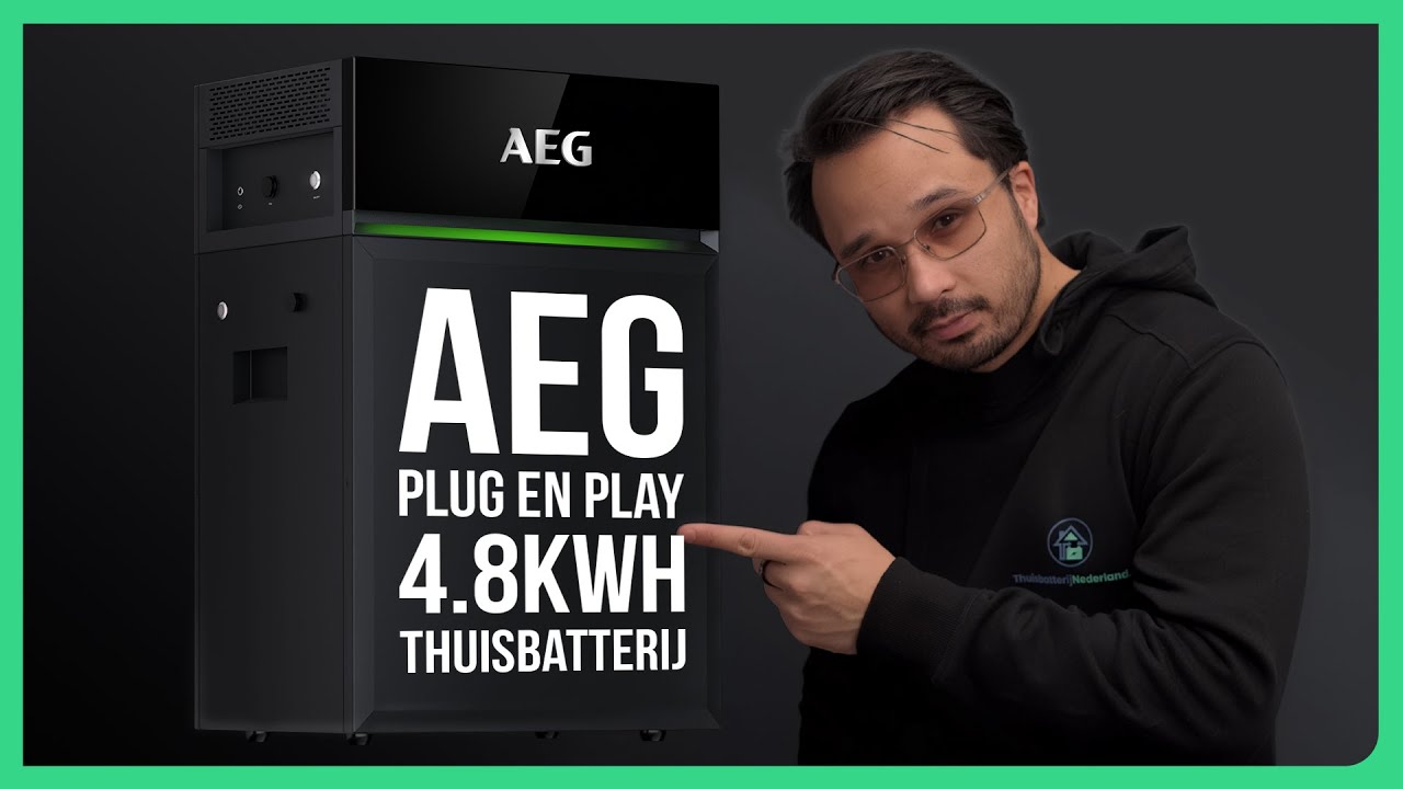 AEG Plug & Play Thuisbatterij: Eerste Kijk & Preview!