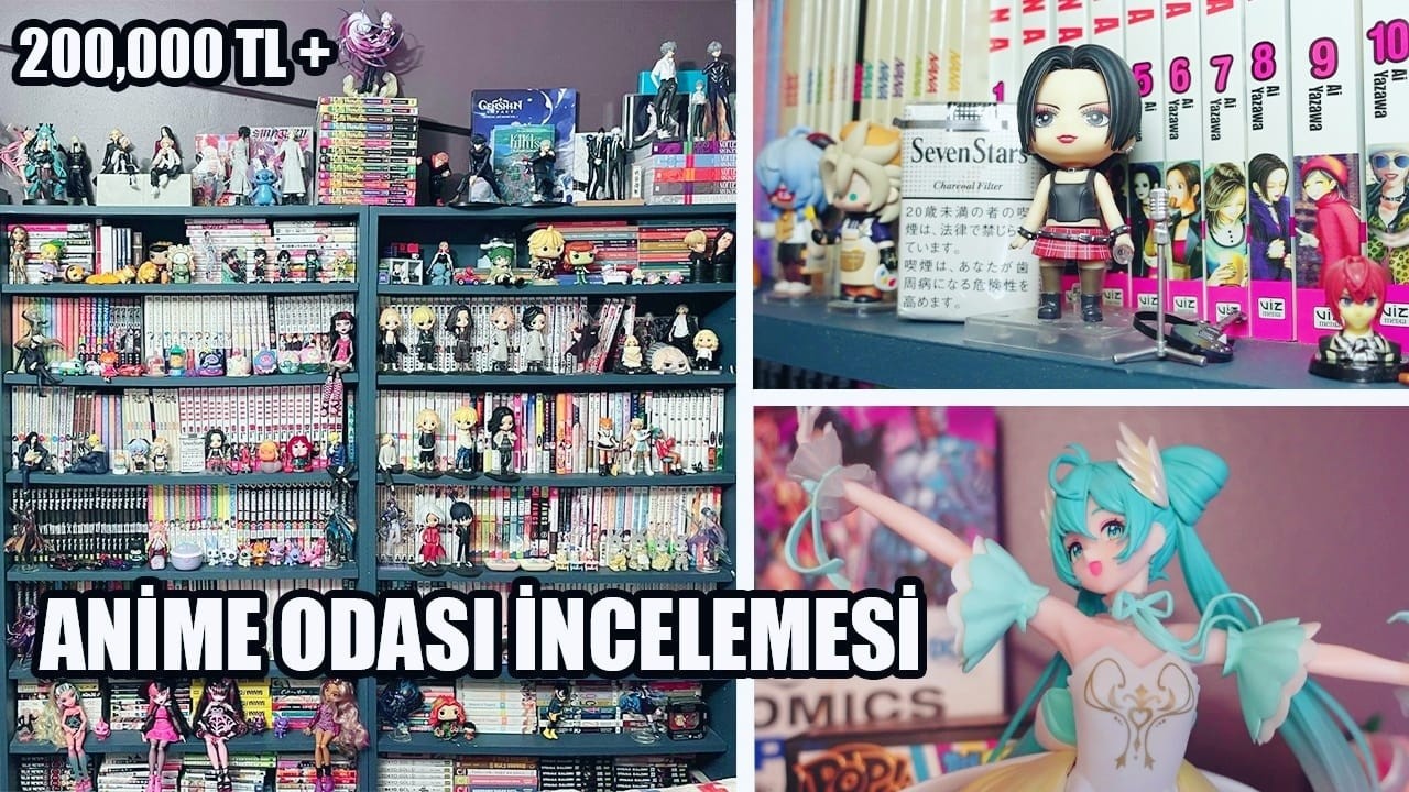ARKADAŞIMIN MANGA KOLEKSİYONUNU İNCELEYELİM (200,000TL)