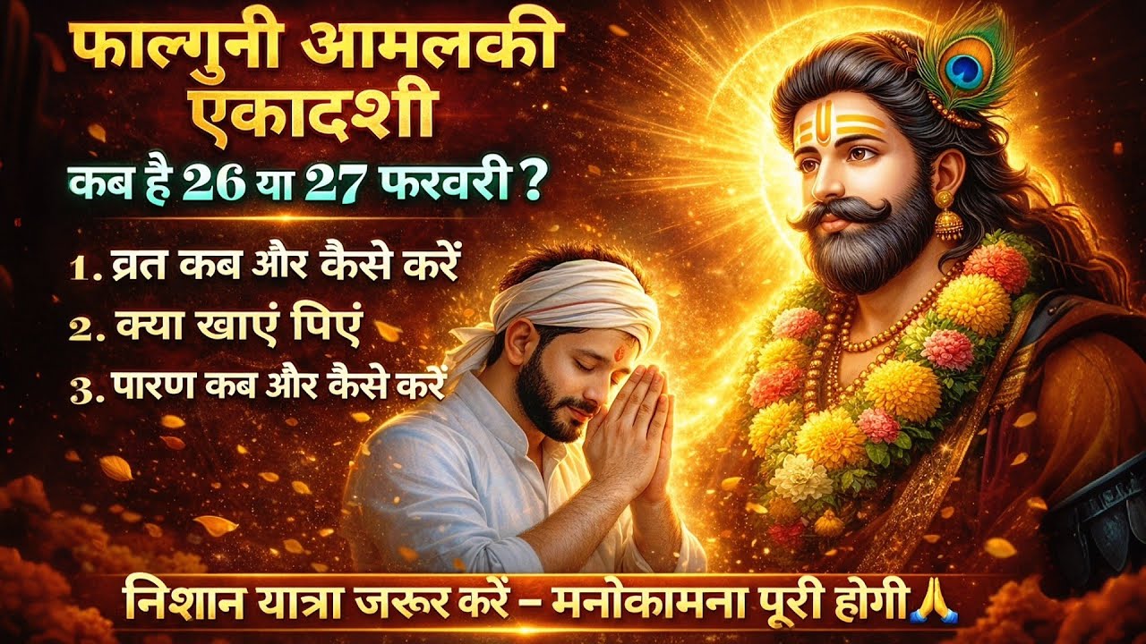 एकादशी कब है 2026 Ekadashi kab hai | Ekadashi February 2026| gyaras Kab Ki Hai | Ekadashi kab ki hai