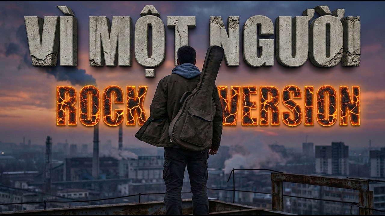 🎶Vì Một Người | 🎸Rock Version🔥 | 🎶Vì sao em nỡ nói với anh một câu | 🎶Mai chúng ta không gặp