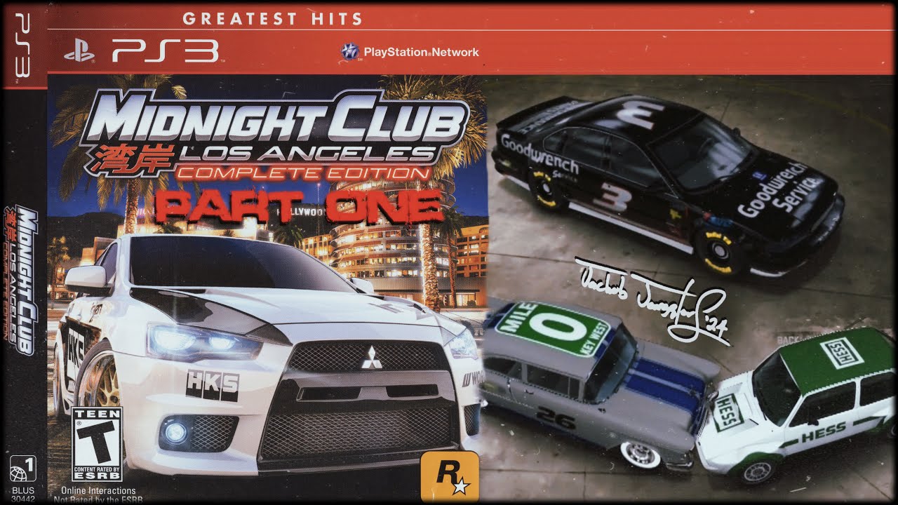 PS3: Midnight Club: Los Angeles: Complete Edition (2009) Part 1 | Revisiting My Old Creations