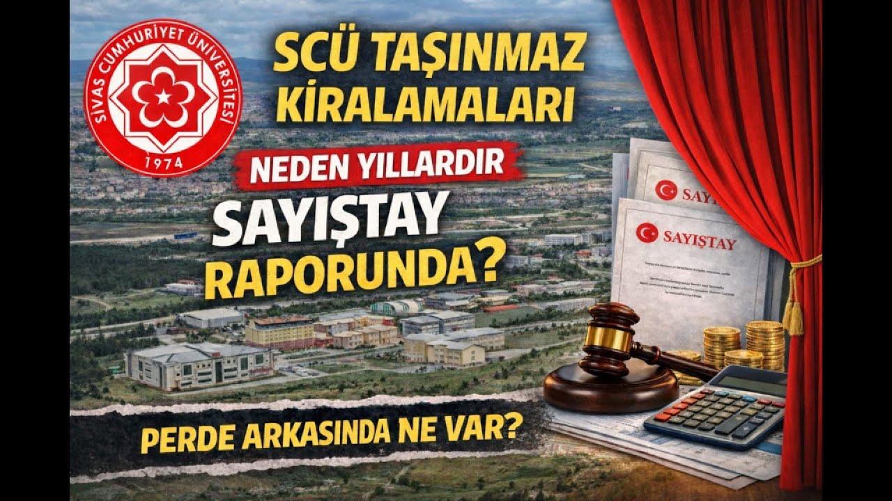 Sivas Cumhuriyet Üniversitesi Taşınmaz Kiralamalarında Yıllardır Devam Eden Kamu Zararları