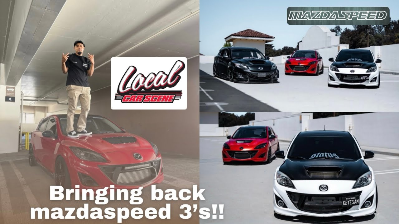 Mazdaspeed 3&rsquo;s Take Over Car meet&hellip;.
