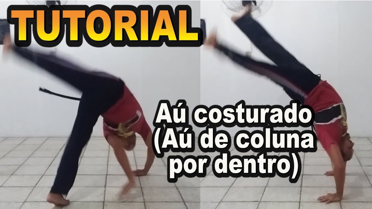 Tutorial Mestre Koioty #53  (Aú costurado/Aú de coluna por dentro) ENGLISH SUBTITLES