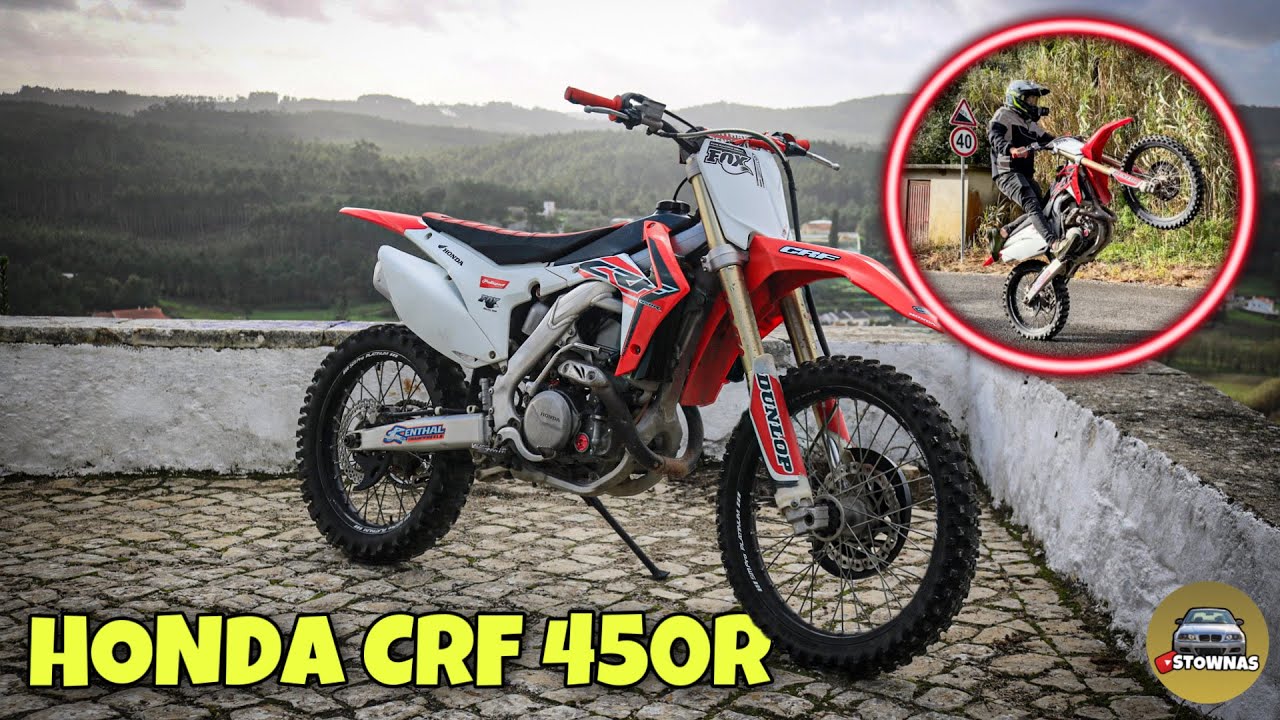 O FERRARI DAS DIRTBIKES - HONDA CRF 450R 2013 🔥 | STOWNAS.